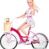 Кукла Defa Lucy на велосипеде 8276
