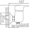 Смеситель Ledeme L20.273