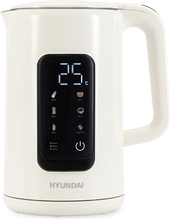 Электрический чайник Hyundai HYK-S4606 (кремовый)