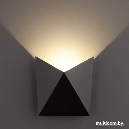 Уличный настенный светильник Elektrostandard 1517 Techno (черный)