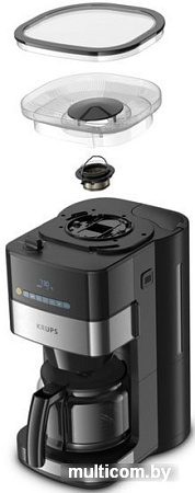 Капельная кофеварка Krups Grind Aroma KM832810