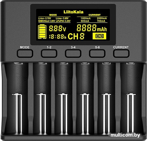 Зарядное LiitoKala Lii-S6