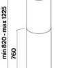 Кухонная вытяжка Falmec Polar/White Design Island 35 800 м3/ч (белый)