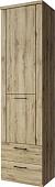 Шкаф-пенал Anrex Doorset 1D2S (дуб наварра)