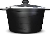 Кастрюля НМП Каменная Черный гранит 186650