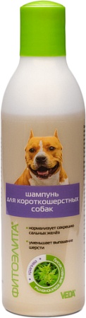 Шампунь Veda Фитоэлита для короткошерстных собак (220 мл)