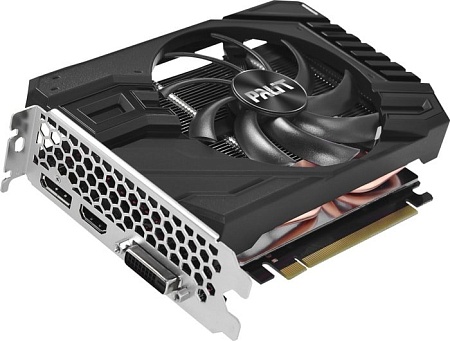 Видеокарта Palit GeForce GTX 1660 Ti StormX OC 6GB GDDR6 NE6166TS18J9-161F