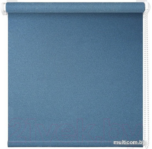 Рулонные шторы АС МАРТ Мегаполис 61x160 (синий)