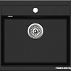 Кухонная мойка Aquasanita Quadro SQQ100W (black metallic 601)