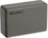 Блок для йоги Bradex SF 0407 (серый)
