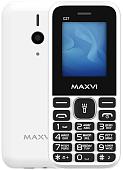 Кнопочный телефон Maxvi C27 (белый)
