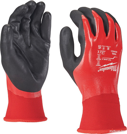 Нитриловые перчатки Milwaukee Fully Dip Cut Level 1/A 9/L 4932493220