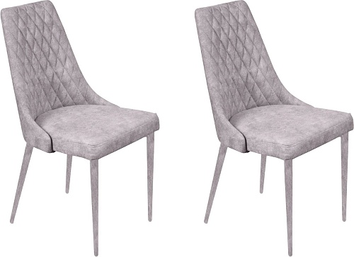 Стул Ваш день Connor Barkhat 04 (светло-серый, 2шт)