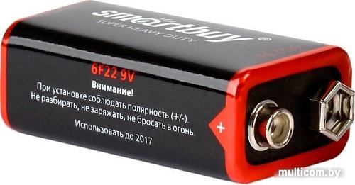 Батарейка SmartBuy 6F22/1S