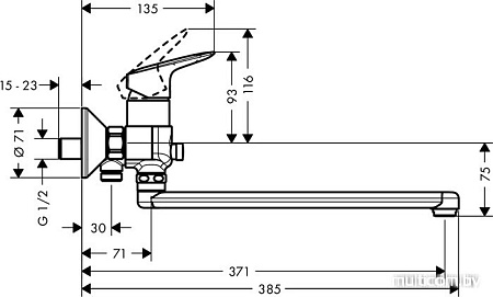 Смеситель Hansgrohe Logis 71402000