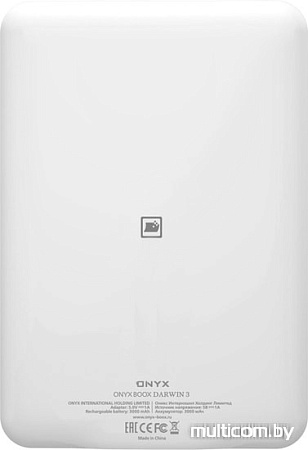 Электронная книга Onyx BOOX Darwin 3 (белый)