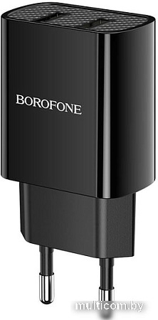 Сетевое зарядное Borofone BA53A (черный)