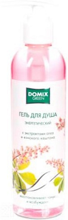 Domix Green Professional Гель для душа Энергетический с экстрактами алоэ и конского каштана 250 мл