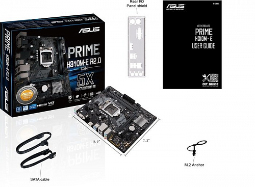 Материнская плата ASUS PRIME H310M-E R2.0/CSM