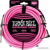 Гитарный кабель Ernie Ball P06083 6.3 мм - 6.3 мм (5.49 м, неоновый розовый)