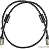 Кабель Buro BHP-HDMI-2.1-1G (1 м, черный)
