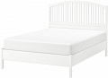 Кровать Ikea Тисседаль 200x180 (белый, основание Леирсунд) 192.111.68