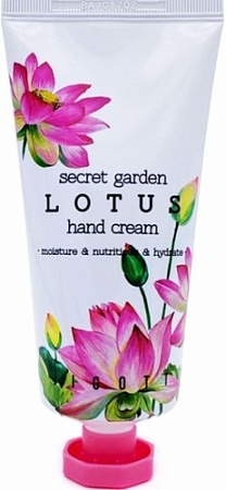 Jigott Крем для рук Secret Garden с экстрактом лотоса 100 мл