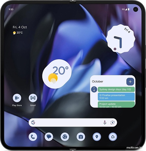 Смартфон Google Pixel 9 Pro Fold 16GB/512GB (обсидиан)