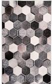 Ковер для жилой комнаты Orlix Crystal Fleece 504678 120x160 (рисунок/серый)