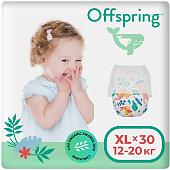 Трусики-подгузники Offspring XL 12-20кг Джунгли (30 шт)