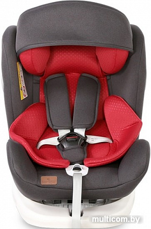 Детское автокресло Lorelli Lusso SPS Isofix 2020 (черный/красный)