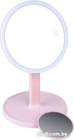 Косметическое зеркало Gezatone LM208 (розовое)