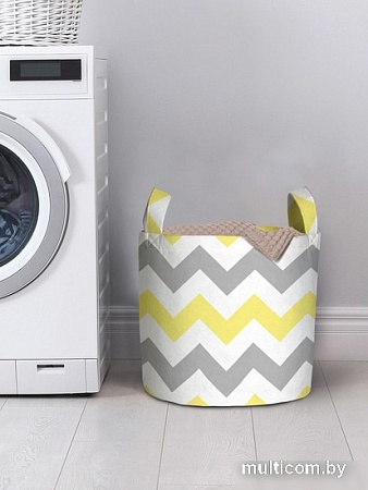 Корзина JoyArty Красочные зигзаги gaba_10723_S