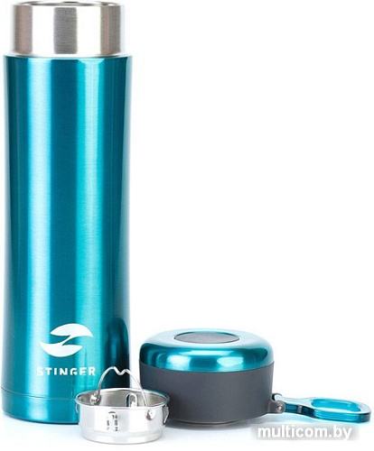 Термокружка Stinger HW-420-32-7714 0.42л (изумрудный металлик)