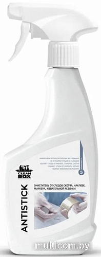 Средство для всех видов поверхностей CleanBox Очиститель от следов скотча наклеек маркера жевательной резинки 500 мл