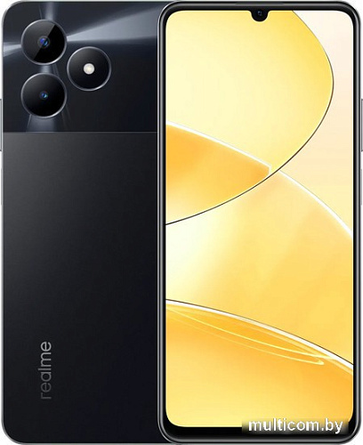 Realme C51 RMX3830 4GB/128GB (угольно-черный)