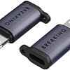 Адаптер Breaking 24568 Y02 Lightning - USB Type-C (фиолетовый)