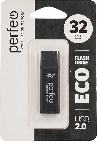 USB Flash Perfeo E03 32GB (черный)