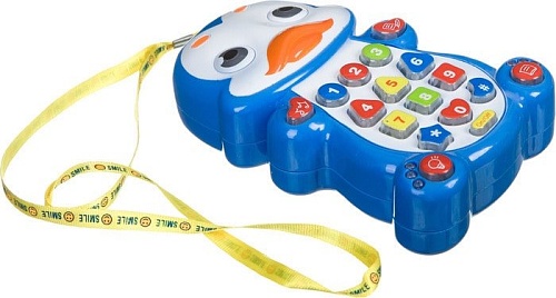 Развивающая игрушка Bondibon Умный телефон. Пингвин ВВ4548