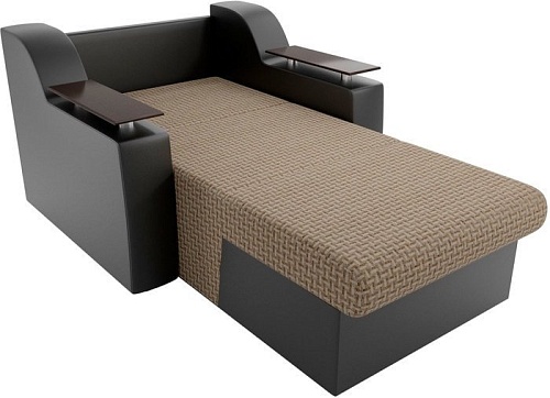 Кресло Лига диванов Сенатор 100699 80 см (коричневый/черный)