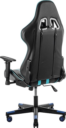 Игровое (геймерское) кресло Mio Tesoro Control 8051 (черный/синий)