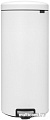 Brabantia Pedal Bin NewIcon 30 л (минерально-белый)
