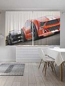 Комплект штор JoyArty В центре гонки 1.45x1.8 м pox_18225_145x180 (2 шт)