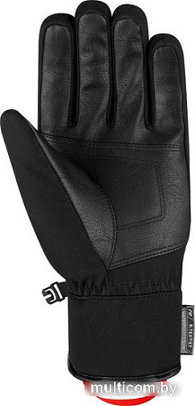 Перчатки Reusch Luca R-Tex XT 6101251-7680 (р-р 7.5, black/black melange/fire red)