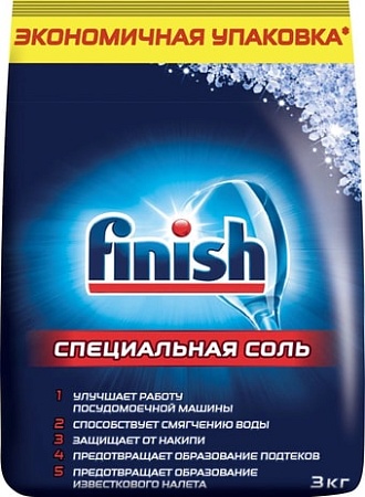 Соль для посудомоечной машины Finish Специальная соль (3 кг)