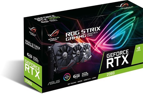Видеокарта ASUS ROG Strix GeForce RTX 2060 6GB GDDR6 ROG-STRIX-RTX2060-6G-GAMING