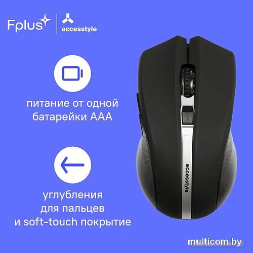 Мышь AccesStyle M201-ORE