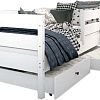 Кровать-тахта EcoWood Атланта 80x160 с ящиками ECO.001.00051.80-160.W