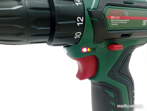 Дрель-шуруповерт DWT ABS-12 E (с 2-мя АКБ)