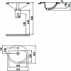 Умывальник Creavit TP 52x45 TP225-00CB00E-0000